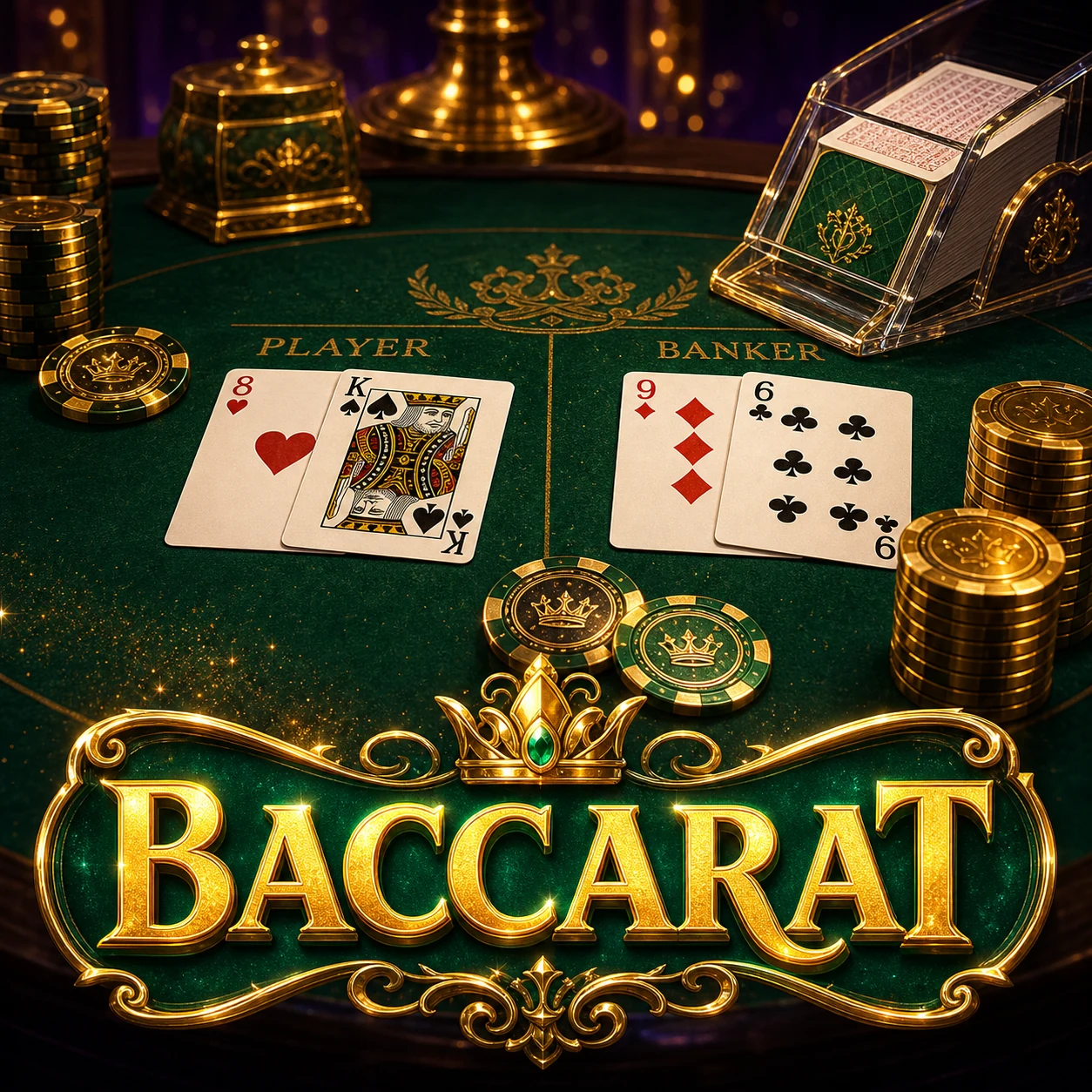 Permainan meja Mega888 Baccarat