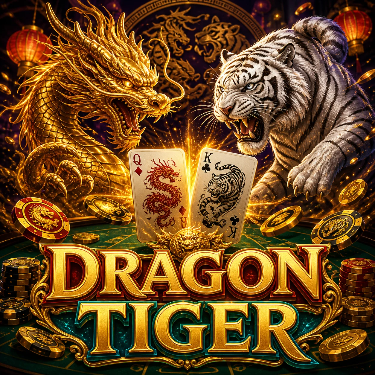 Permainan meja Mega888 Dragon Tiger