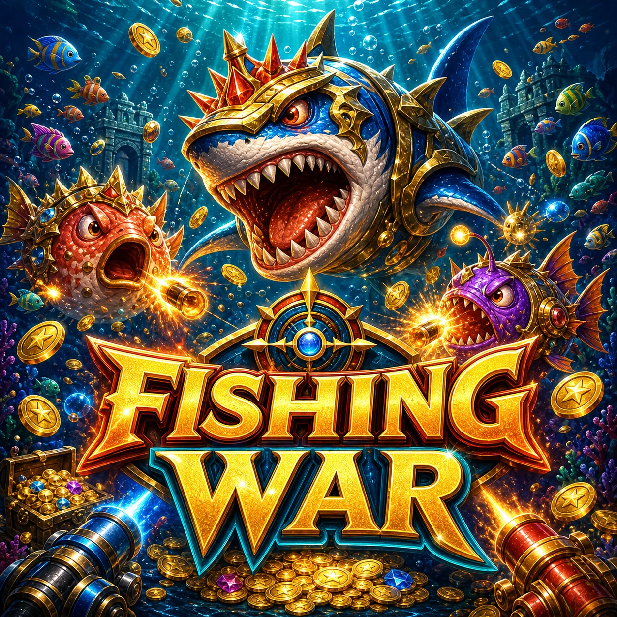 Tembak ikan Mega888 Fishing War
